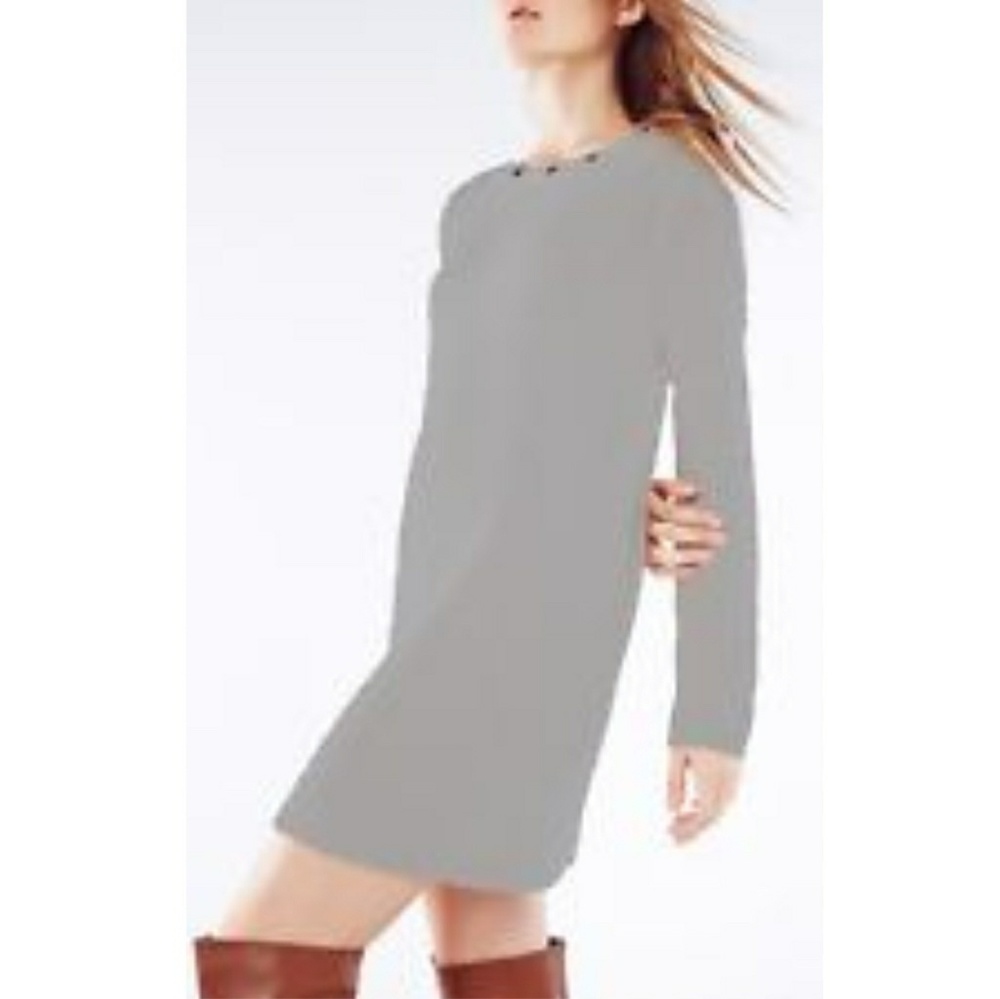 BCBG Super Soft Wool and Alpaca Sweater Dress